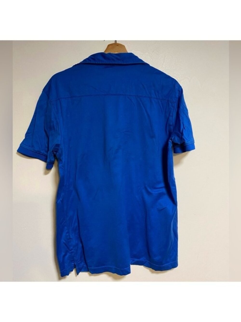 Samsung Blue Polo Shirt Men’s Size L Corporate Logo Short Sleeve - Picture 6 of 6